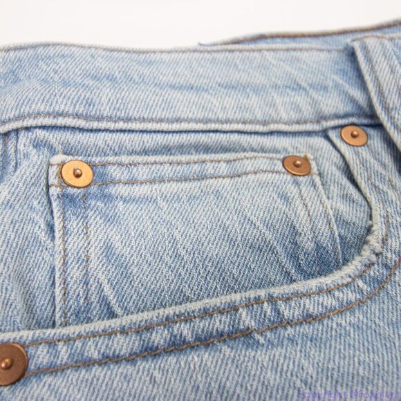 NEW Madewell The High-Rise Slim Crop Boyjean in Dumas Wash: Ripped Edition, 27 - Picture 4 of 16